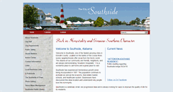Desktop Screenshot of cityofsouthside.com
